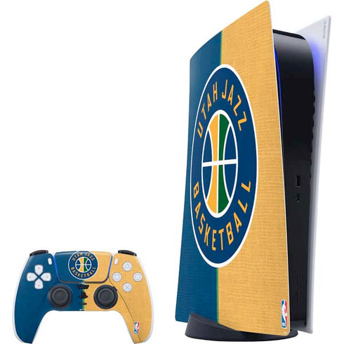 NBA Utah Jazz Split Canvas PS5 Digital Edition Bundle Skin